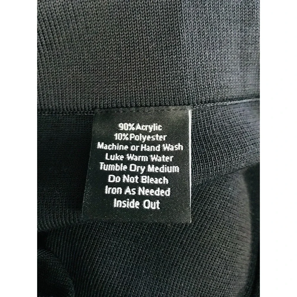 MISOOK Ponte Micro Knit Pull-On Straight Pencil Skirt Black Careerwear, PL - Picture 5 of 6